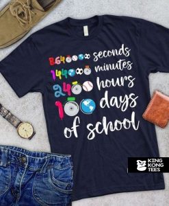 100 days of School t shirt