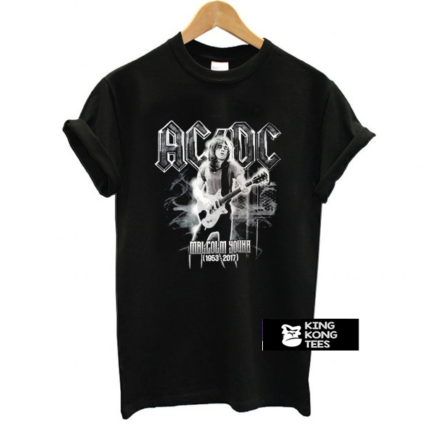 ACDC Malcolm Young t shirt