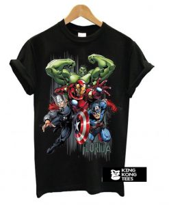 Avengers Hulk Thor Iron Man & Captain America t shirt