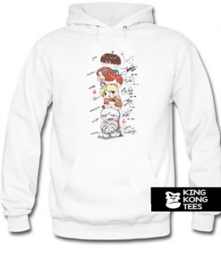 BTS Chibi Signatures hoodie