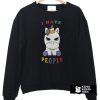 Baby Unicorn I Hate People sweatshirt