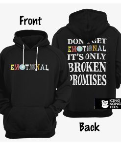 Broken Promises Emotional hoodie