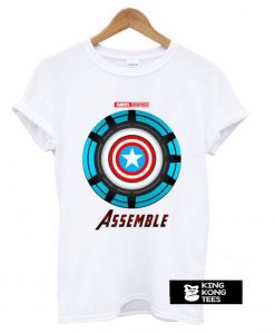 Captain America and Iron Man t shirt