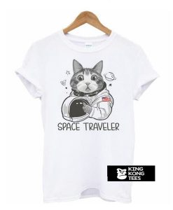 Cat Astronaut Space Traveler t shirt