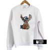 Disney Characters inside Stitch sweatshirt