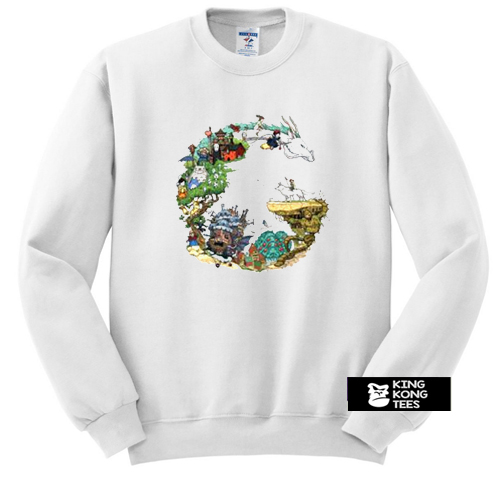 Dragon Studio Ghibli sweatshirt