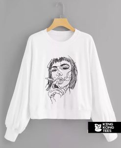 Figure Embroidered sweatshirt