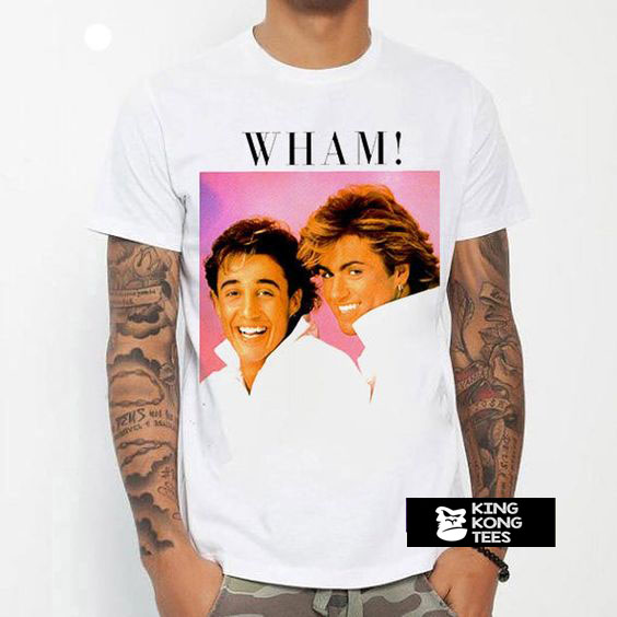 George Michael Wham! t shirt