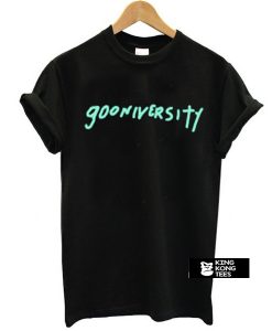 Gooniversity t shirt