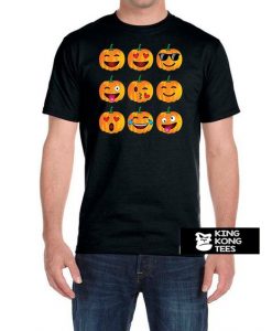 Halloween Pumpkin Emoji Men’s t shirt