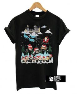 Harry Potter and Santa Claus t shirt