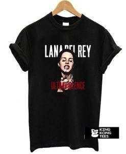 Lana Del Rey Ultraviolence t shirt black