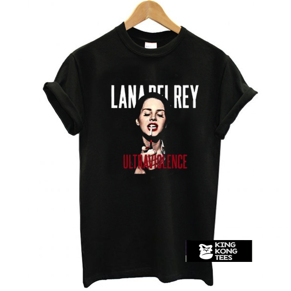 Lana Del Rey Ultraviolence t shirt black