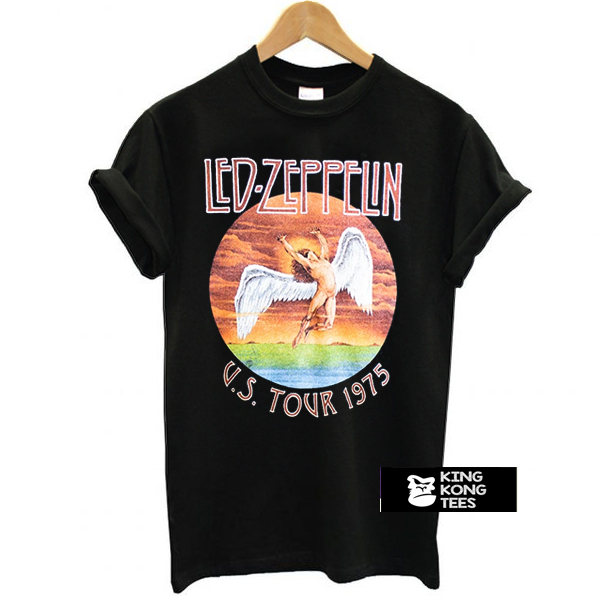 Led Zeppelin tour 1975 t shirt