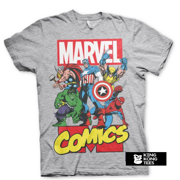 Marvel Comics Heroes t shirt