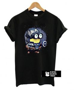 Minions Captain America t shirt