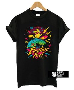 Pikachu Electric Feel t shirt