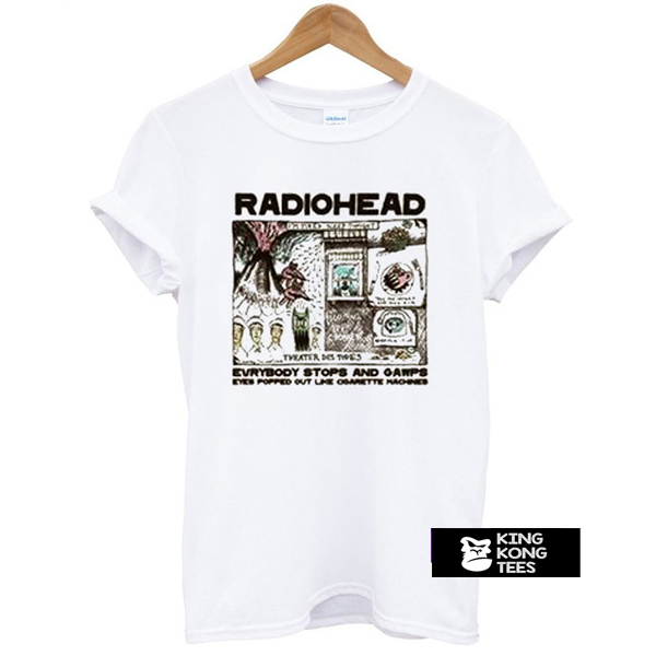 Radiohead Colored In Drawing t shirt