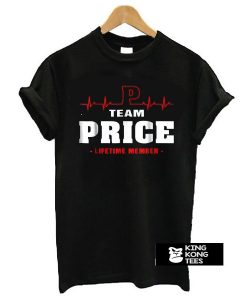 Team price lifetime member t shirt