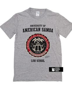 University of American Samoa Law School t shirt