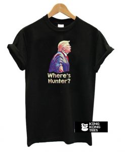 Where’s Hunter – Cops for Trump t shirt