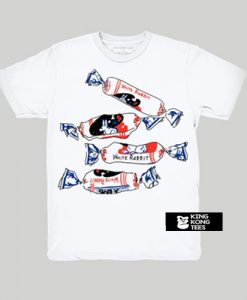 White Rabbit Candy t shirt