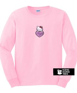 hello kitty angel love sweatshirt