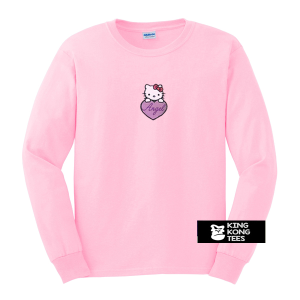 hello kitty angel love sweatshirt