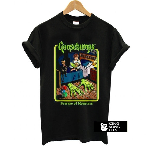 Authentic Goosebumps Bedtime Retro Scary t shirt