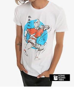 Avatar The Last Airbender Aang Watercolor V-Neck t shirt