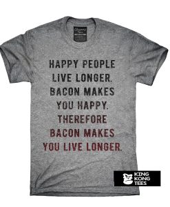 Bacon Logic t shirt