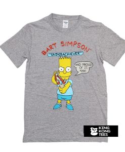 Bart Simpson Underachiever t shirt