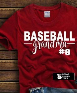 Baseball Grandma t shirt