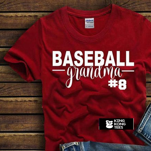 Baseball Grandma t shirt