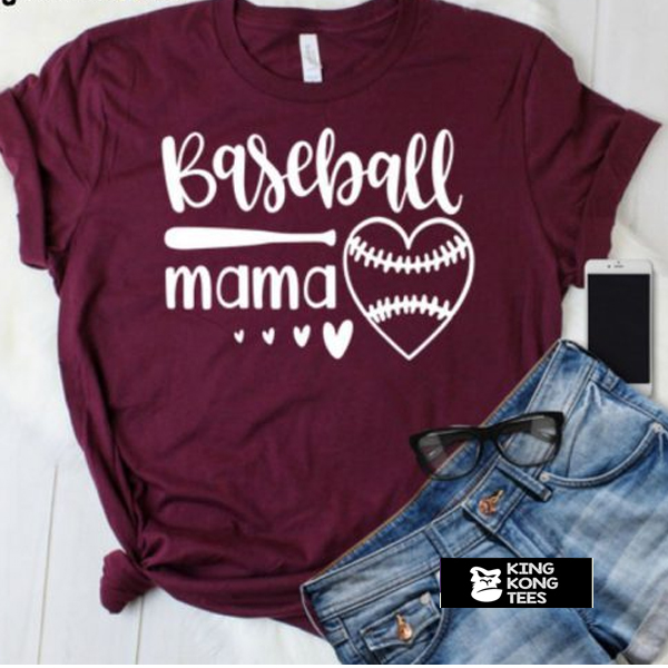 Baseball Mama t shirt