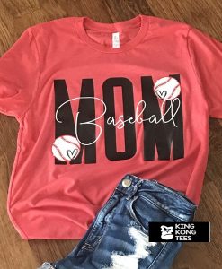 Baseball Mom t shirt