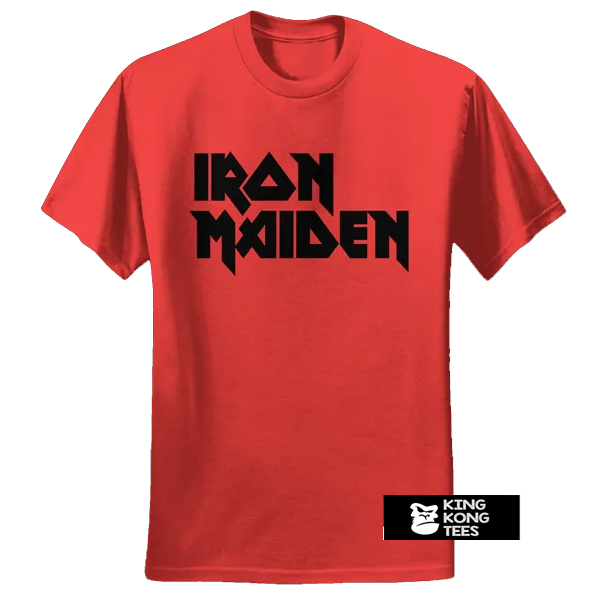 Classic Iron Maiden Red t shirt