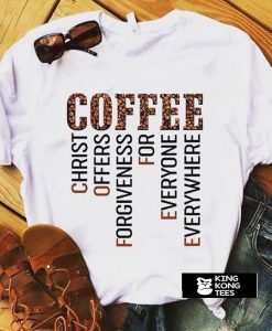 Coffee tshirt