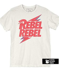 David Bowie Rebel Bolt Unisex t shirt