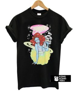 Drag Queen Merch Biqtch Puddin' Alien Waitress t shirt