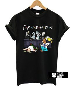 Drunk Friends Homer Simpson Bender Rick And Morty Peter Griffin Sterling Archer t shirt