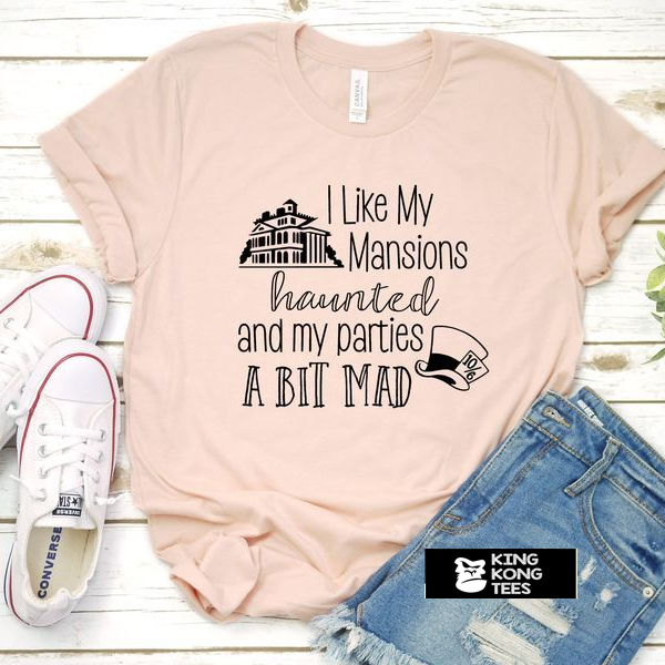 Haunted Mansion ,Mad Hatter ,Alice, Disney t shirt