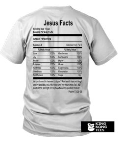 Jesus Facts t shirt