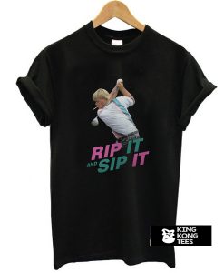 John Daly Rip It And Sip It t shirt