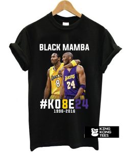 Kobe Bryant Black Mamba t shirt