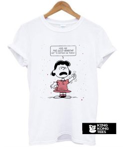 LUCY VAN PELT Peanuts Gang t shirt