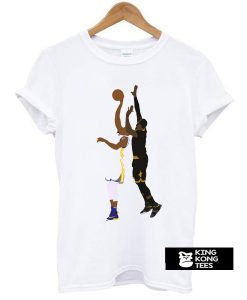 LeBron James Block On Andre Iguodala t shirt