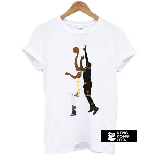 LeBron James Block On Andre Iguodala t shirt