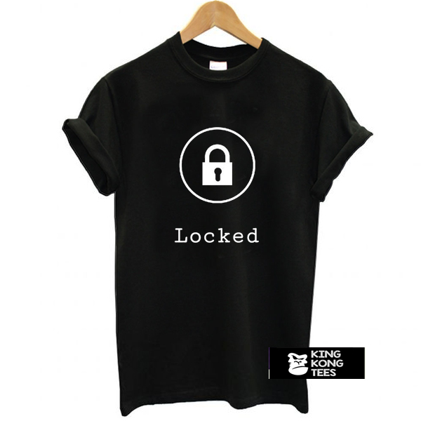 Locked Logo t shirt