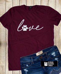 Love Paw Tee t shirt